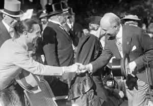 Hoppegarten: Joseph Goebbels and the Romanian ambassador Comnen