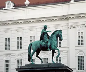 Archduke: Joseph II (1741-1790). Holy Roman Emperor. Statue by sculpto
