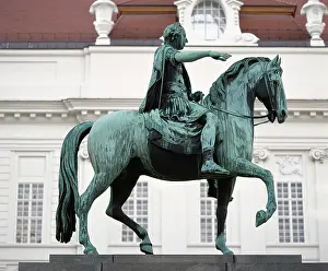 Archduke: Joseph II (1741-1790). Holy Roman Emperor. Statue by sculpto