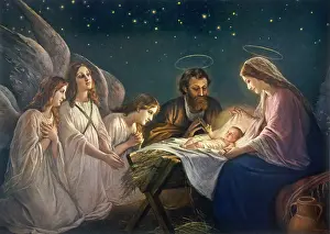 Impressed: Joseph, Mary, Angels - Nativity