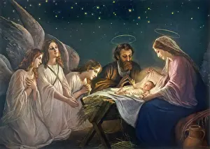 Joined: Joseph, Mary, Angels - Nativity