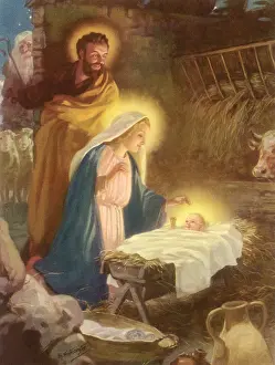 Hintermeister: Joseph, Mary, Christ