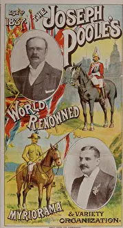 Playbill: Joseph Poole's Myriorama