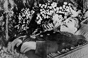 Tyrants: Joseph Stalin, lying in state in Hall of ?