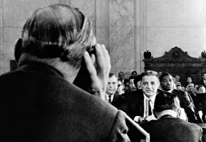Informers: Joseph Valachi begins his testimony before ?