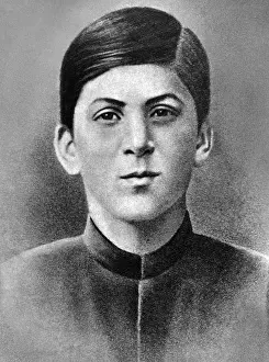 Adopted: Joseph W. Stalin as a student, about 1885