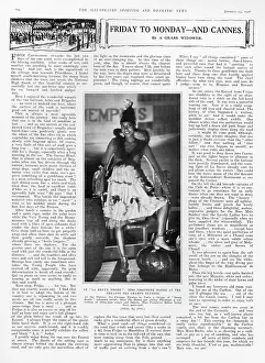 Jul18: Josephine Baker in the Revue Nugre