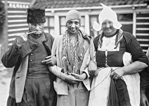 Josephine: Josephine Baker during a visit to Holland, 1933