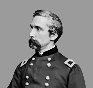 Gettysburg: Joshua L. Chamberlain, vector portrait