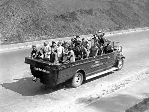 Helldorf: Journey in a bus, 1938