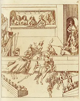 1403: Jousting at coronation of Joan of Navarre