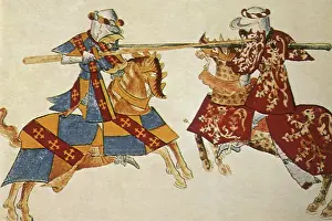 1445: Two Jousting Knights