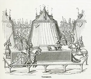 1380s: Jousting tournament