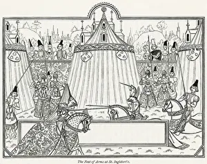 1380s: Jousting tournament