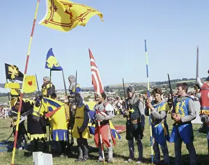Hayle: Jousting tournament, St Erth, Cornwall