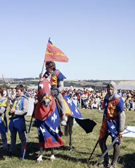 Hayle: Jousting tournament, St Erth, Cornwall