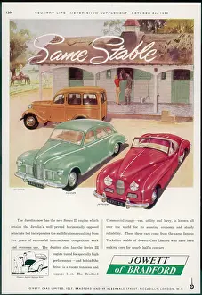 Jowett: THREE JOWETT MODELS 1952