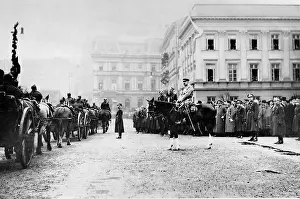 Jozef: Jozef Pilsudski at a parade, 1926