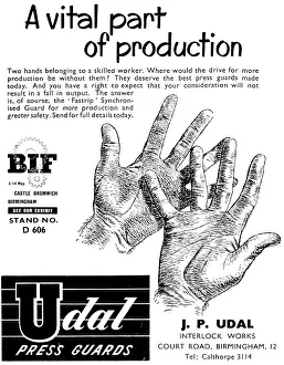 Udal: J.P.Udal Machine Tool Press Guards