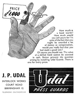 Udal: J.P.Udal Machine Tool Press Guards