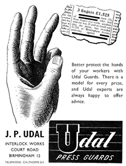 Udal: J.P.Udal Machine Tool Press Guards