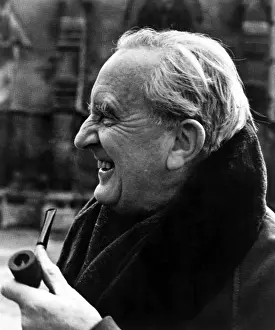 Hobbit: J.R.R. TOLKIEN, circa 1981, Author of The ?