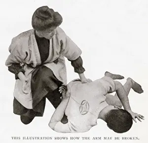 Jitsu: Ju-jitsu for ladies - how to break an arm