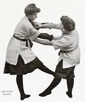 Knee: Ju-jitsu for ladies - the knee throw