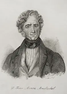 Ecclesiastical: Juan Alvarez de Mendizabal (1790-1853). Spanish politician