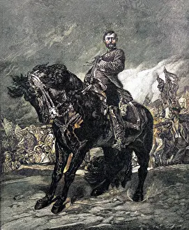 JUAN PRIM ON HORSEBACK