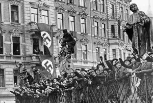 Partisan: Jubilant people in Prague, 1939