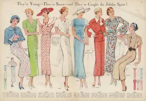 Frilled: JUBILEE FROCKS 1935