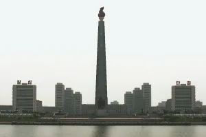 Representing: Juche Tower in Pyongyang, 1996