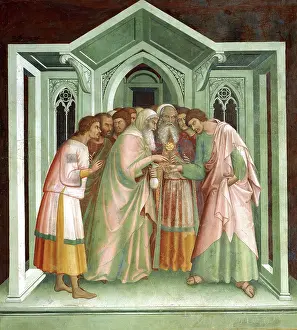 Berna: Judas selling his Master, wall