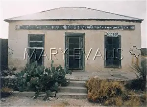 Langtry: Judge Roy Bean's office