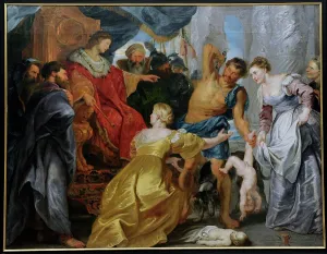 Copenhagen: The Judgement of Solomon, c.1617, by Peter Paul Rubens