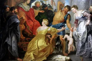 Copenhagen: The Judgement of Solomon, by Rubens