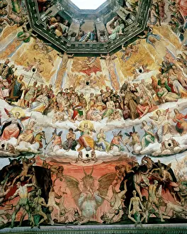 Zuccari: Detail of The Last Judgment;