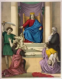 Abandons: JUDGMENT OF SOLOMON