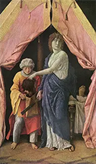 Holofernes: Judith with the Head of Holofernes by Andrea Mantegna