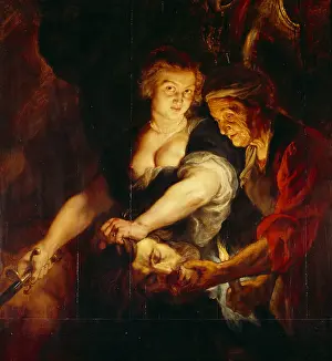 Holophernes: Judith with the Head of Holofernes, by Rubens