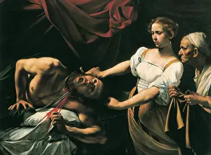 Holofernes: Judith and Holofernes, by Caravaggio