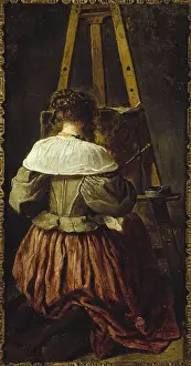 Easel: Judith Leyster