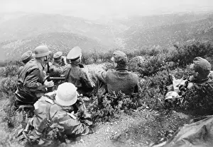 Armin: Juergen von Armin visits the front, 1942