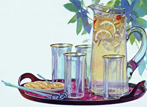 Bakelite: Jug of lemonade