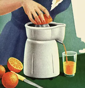 Halves: Juicing an Orange