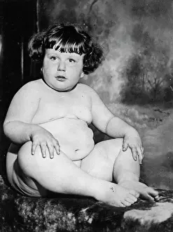 Fattest: Jules Tewlow (a 3-year old boy of