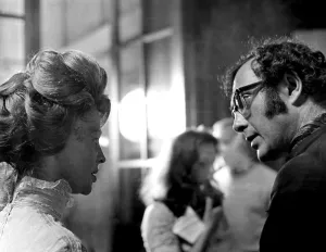 Pinter: Julie Christie, Harold Pinter on the set ?
