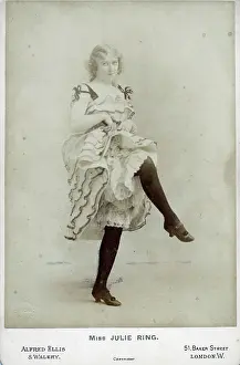 Reveal: Julie Ring music hall dancer