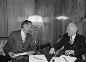 Shevardnadze: Julio Camacho Aguilera visits USSR